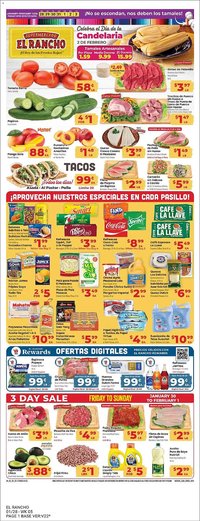 Supermercado El Rancho weekly ad