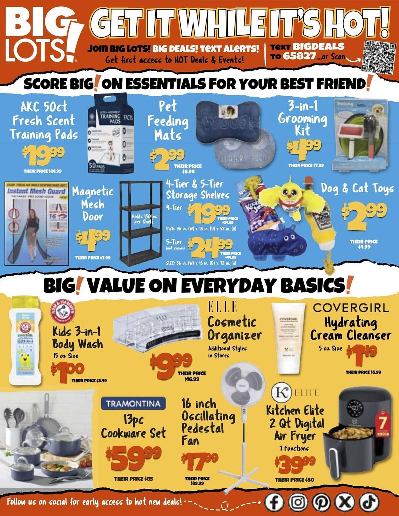 Big Lots weekly ad