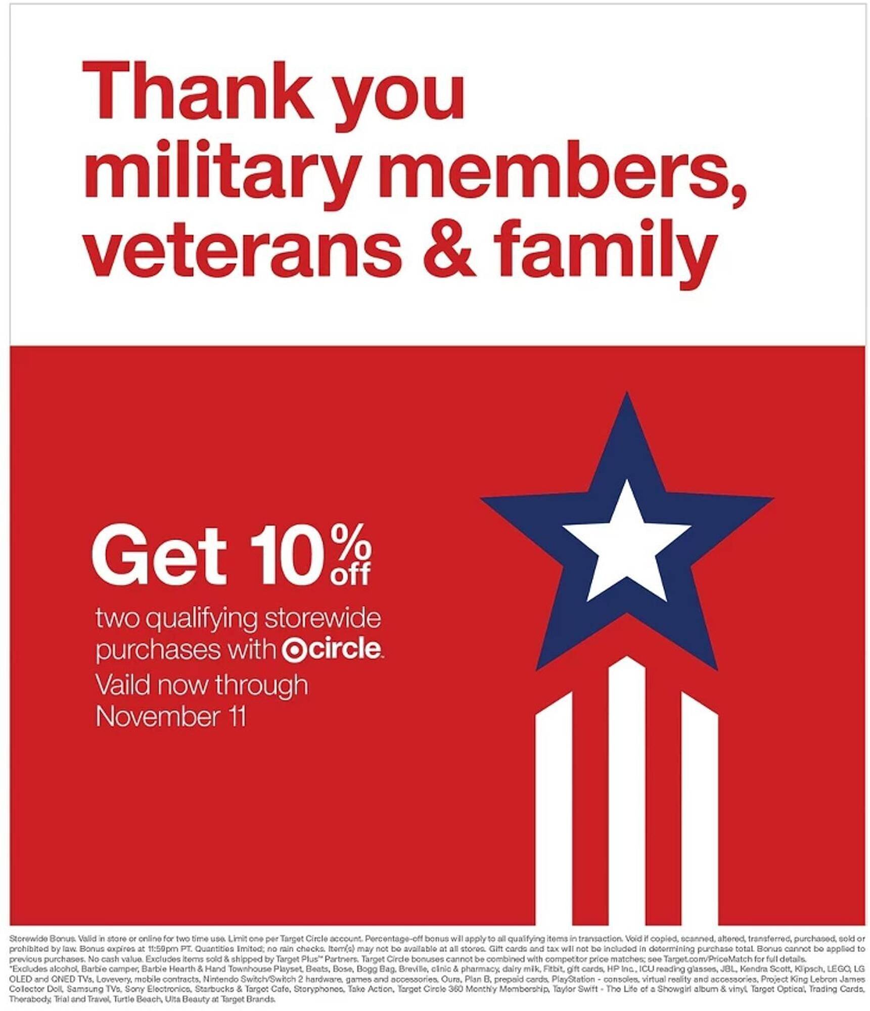 Target weekly ad (2025-11-09 - 2025-11-15) | 12