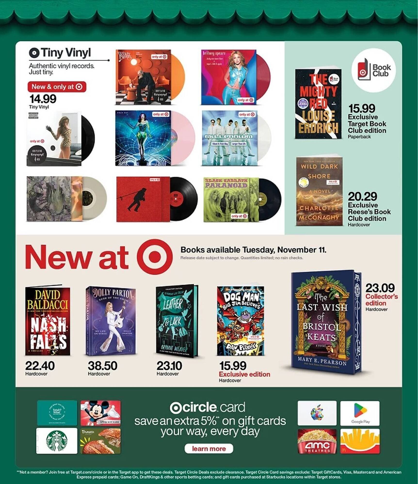Target weekly ad (2025-11-09 - 2025-11-15) | 20