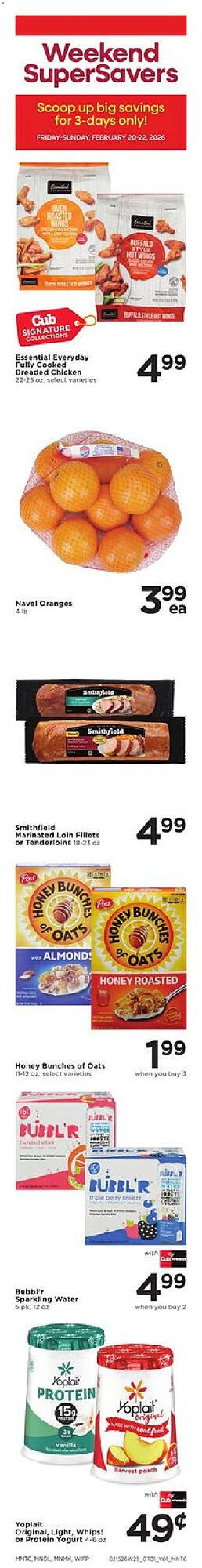 Cub Foods weekly ad