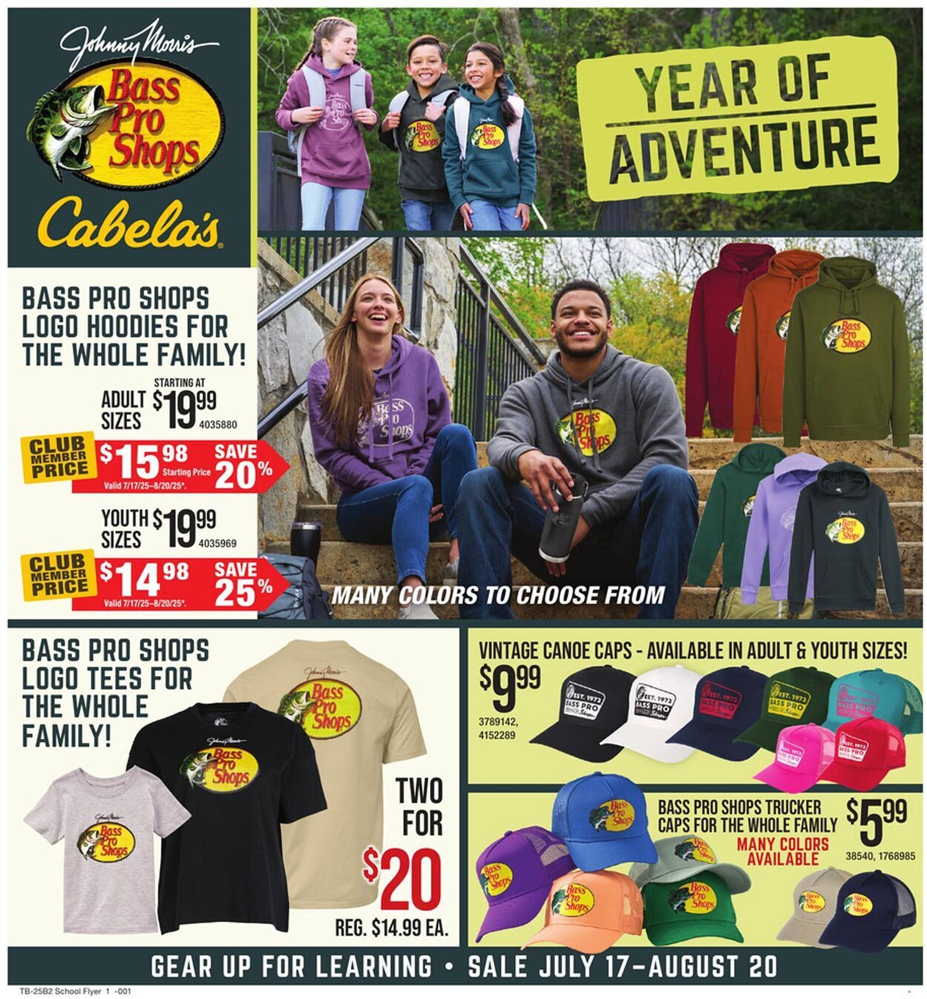 Bass Pro Weekly Ad (2025-07-17 - 2025-08-20) | 1