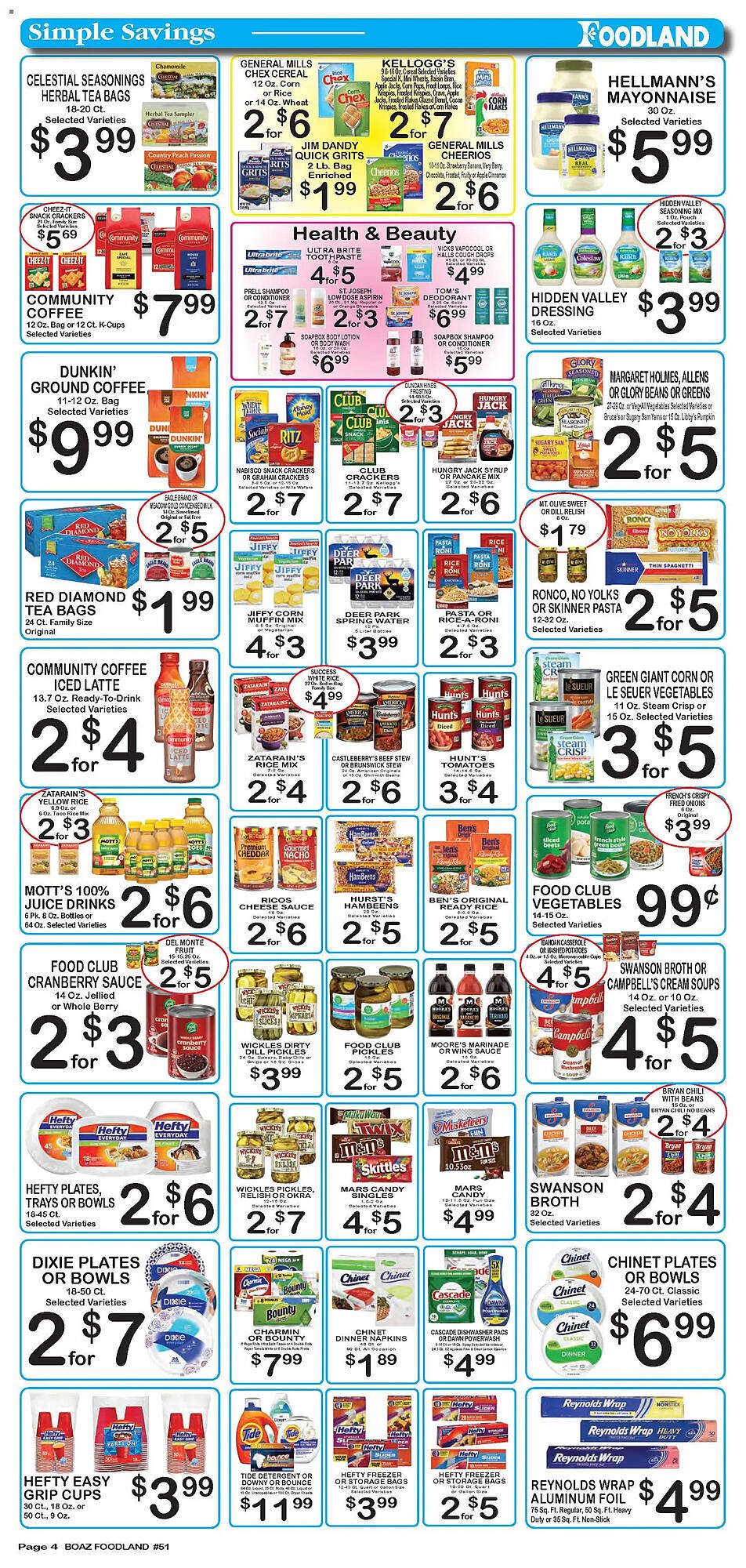 Foodland weekly ad