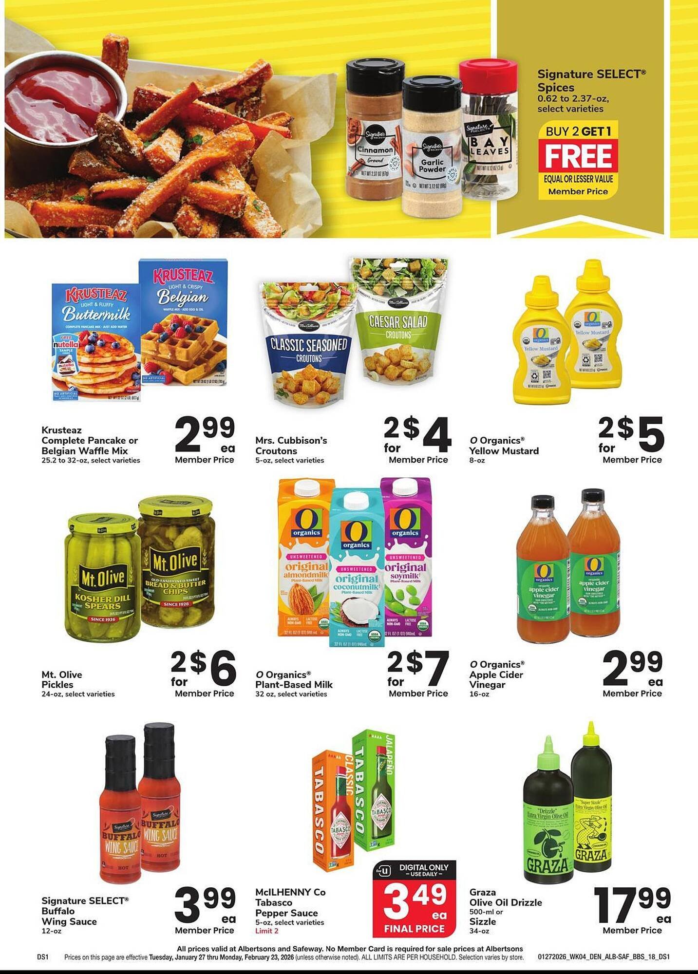 Safeway weekly ad