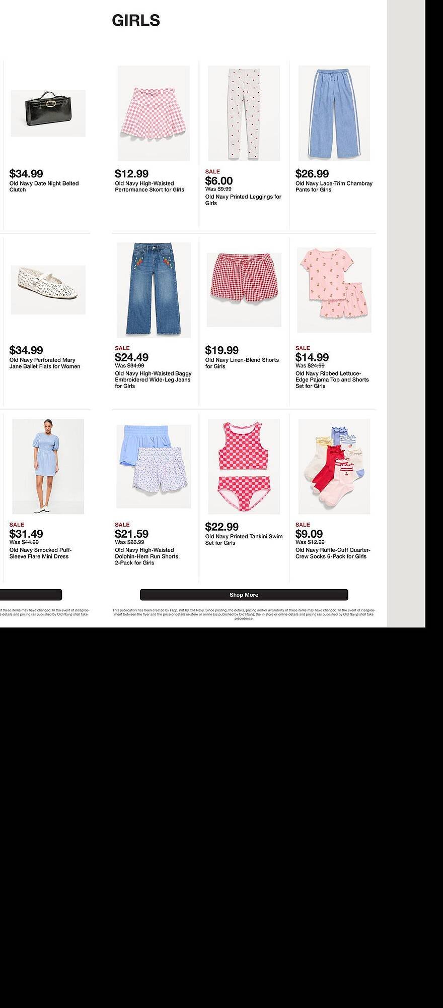 Old Navy weekly ad