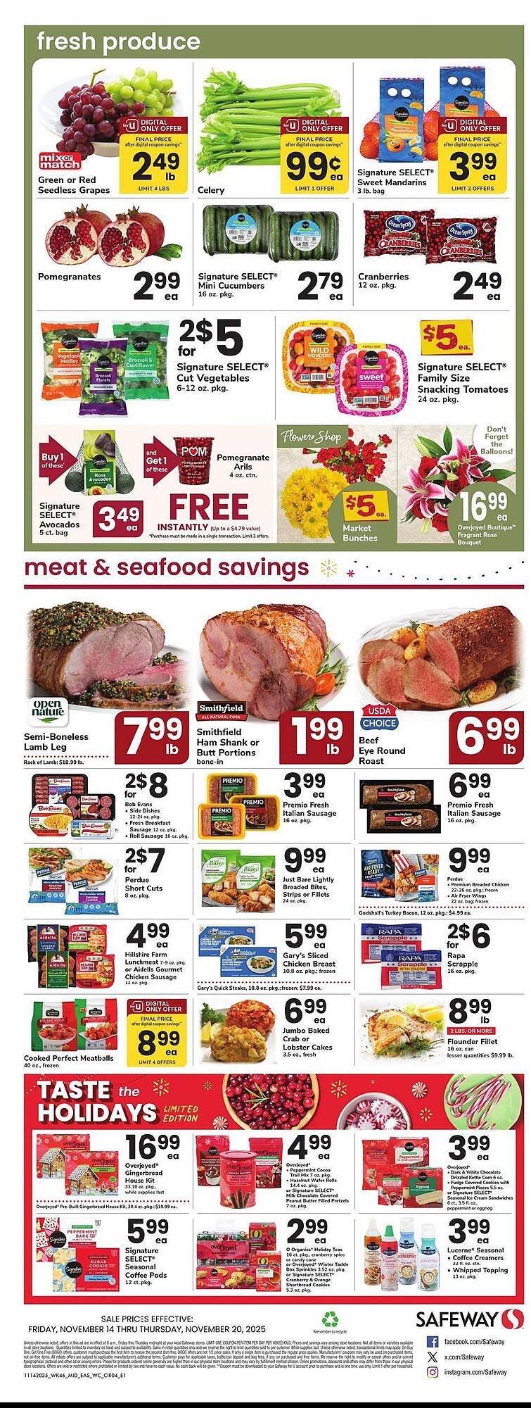 Safeway weekly ad