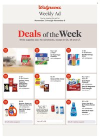 Walgreens weekly ad (2025-11-02 - 2025-11-08)