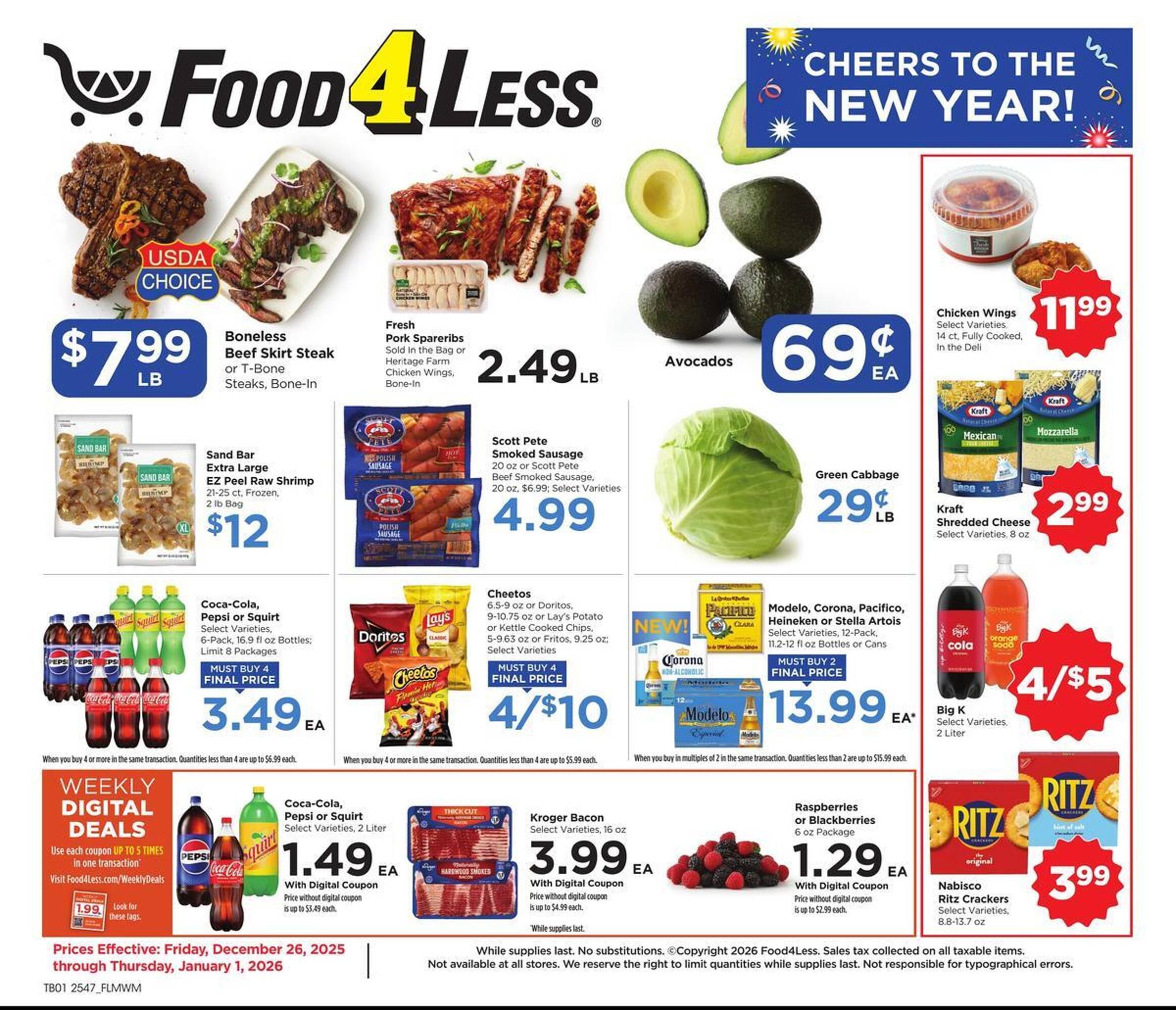Food 4 Less weekly ad