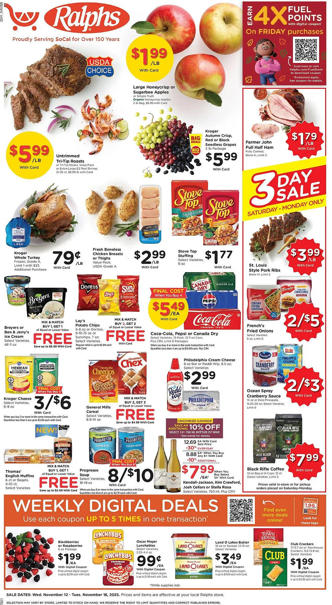 Ralphs weekly ad (2025-11-12 - 2025-11-18) | 1