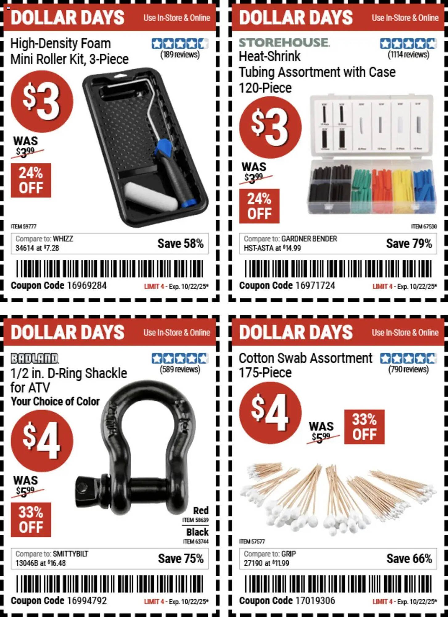 Harbor Freight Tools weekly ad (2025-10-09 - 2025-10-22) | 2