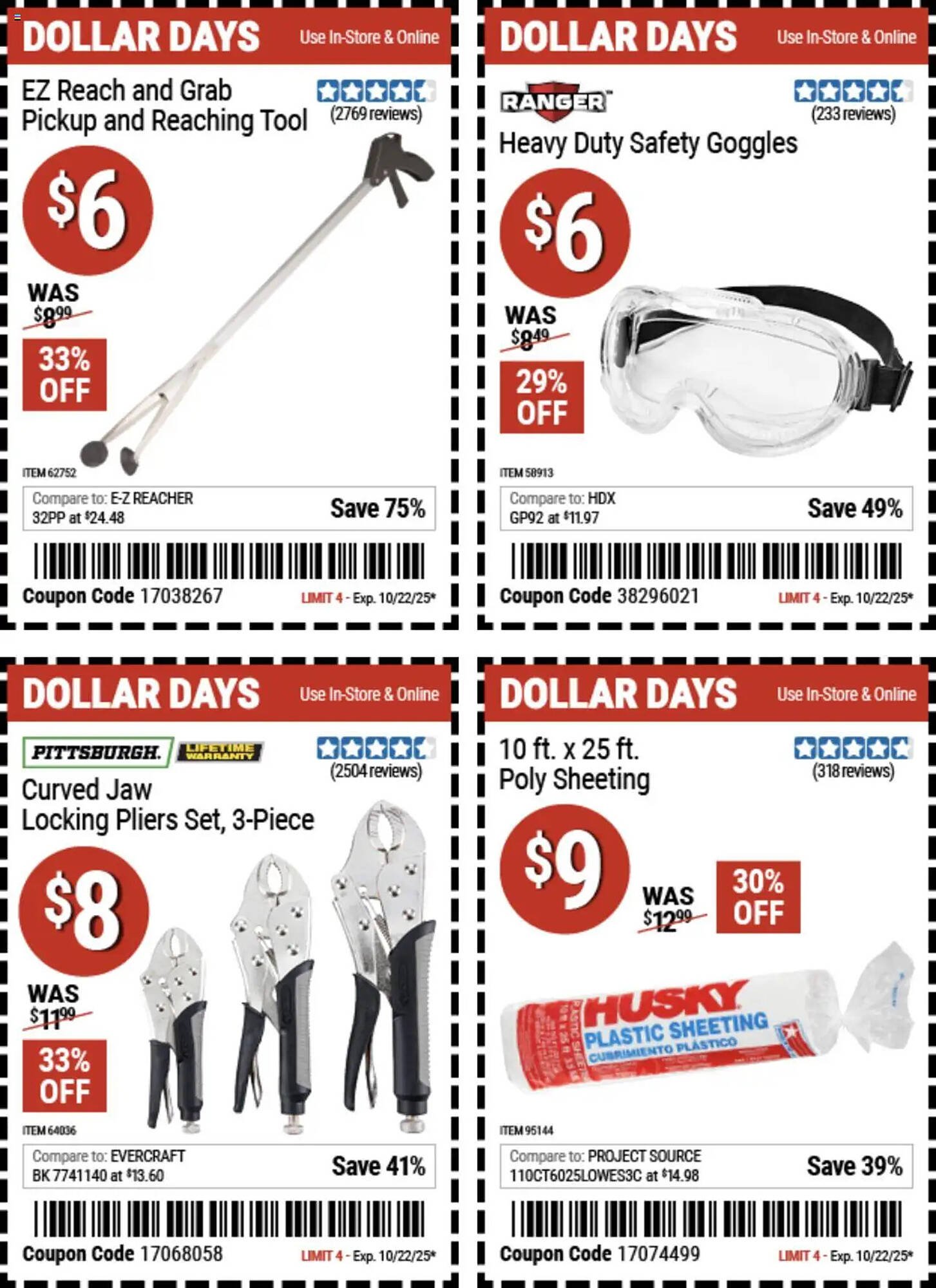 Harbor Freight Tools weekly ad (2025-10-09 - 2025-10-22) | 6