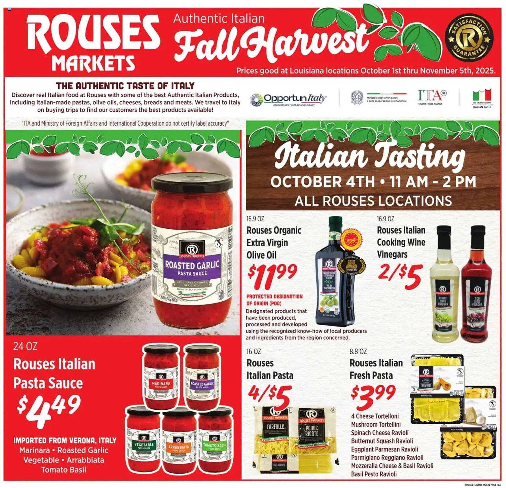 Rouses weekly ad (2025-10-01 - 2025-11-06) | 1