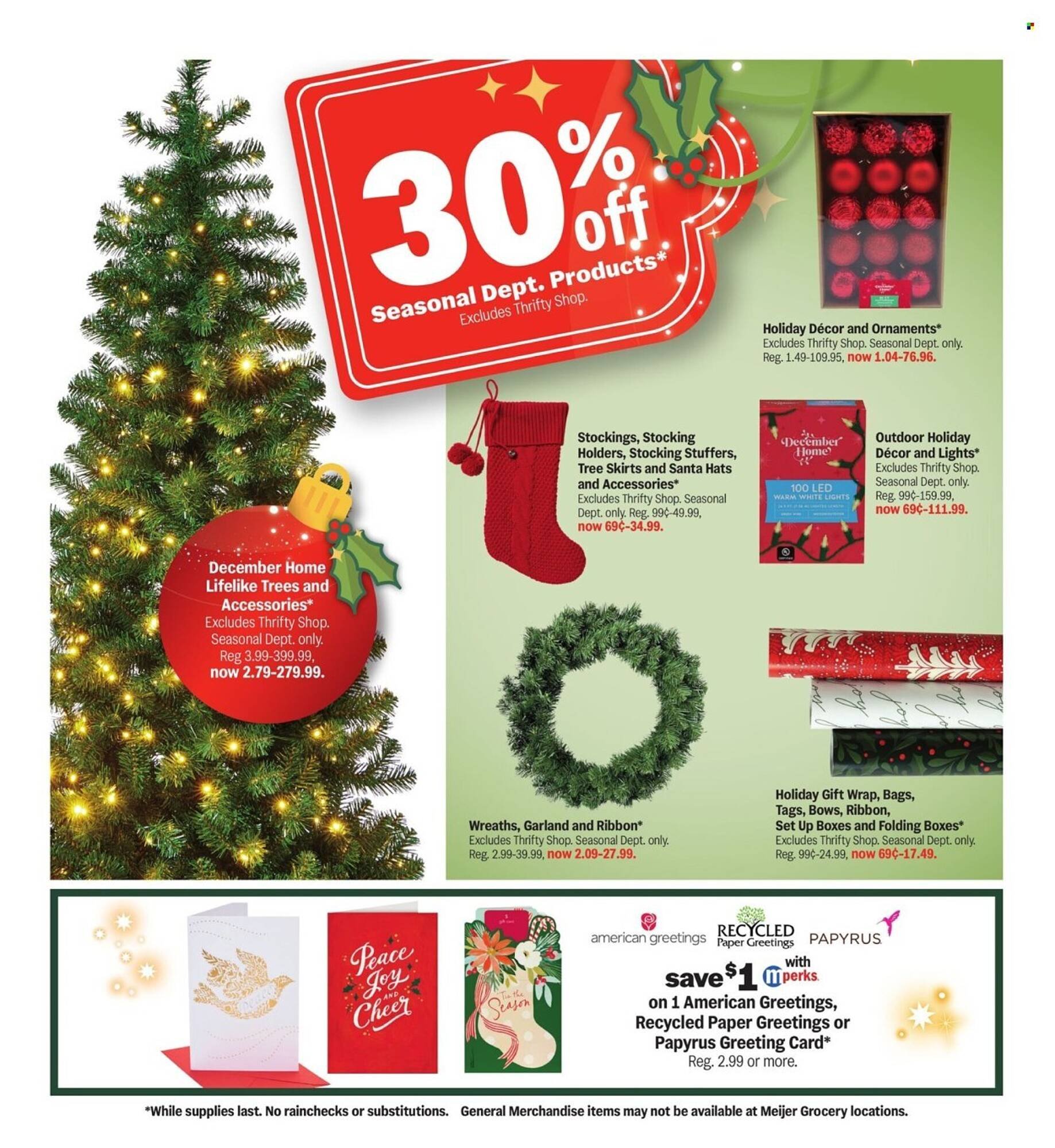 Meijer weekly ad
