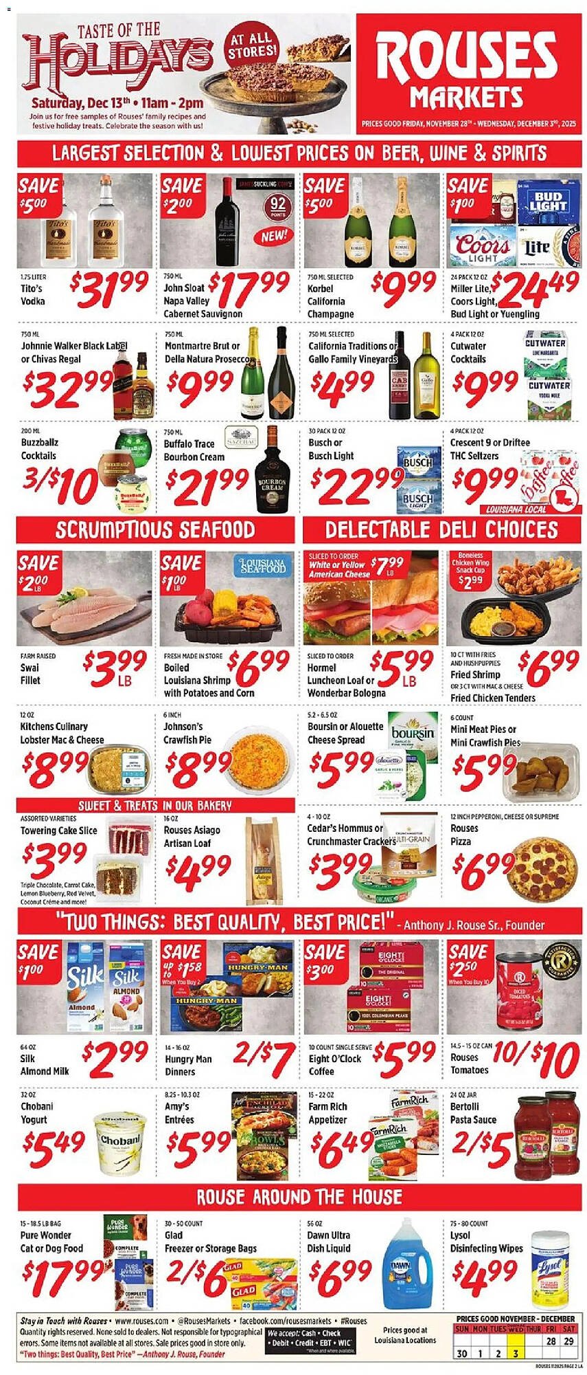 Rouses weekly ad