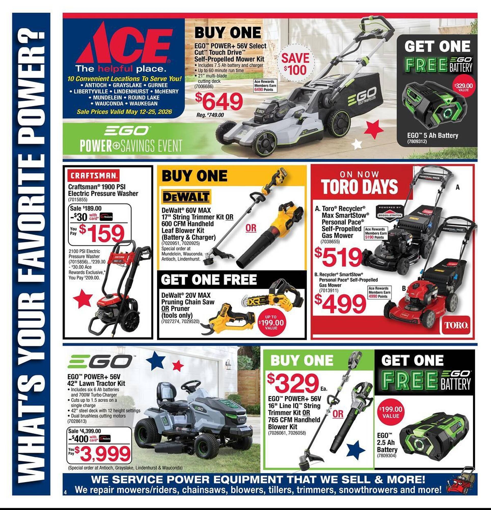 Ace Hardware flyer