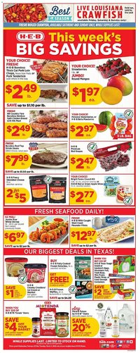 H-E-B weekly ad