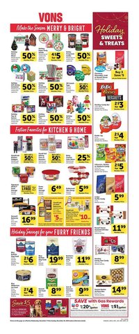 Vons weekly ad