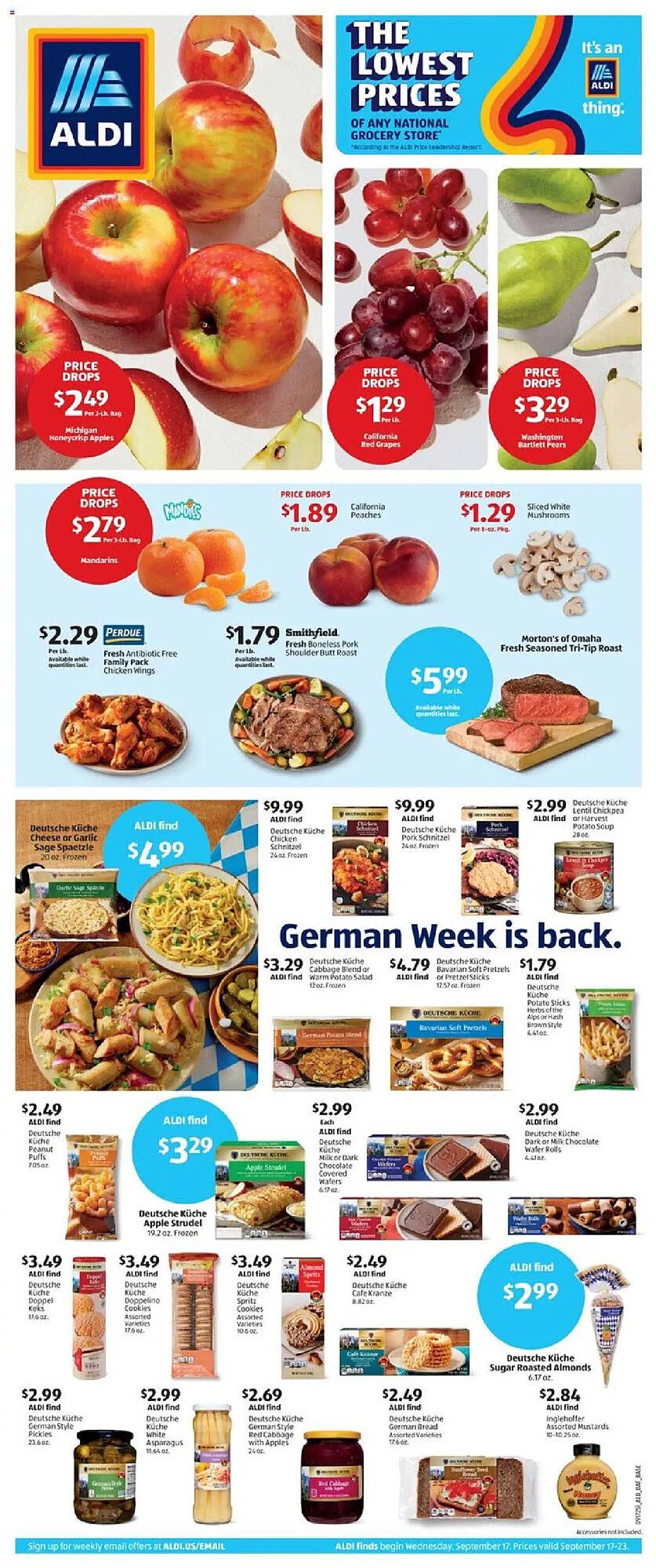 Aldi weekly ad (2025-09-17 - 2025-09-24) | 1