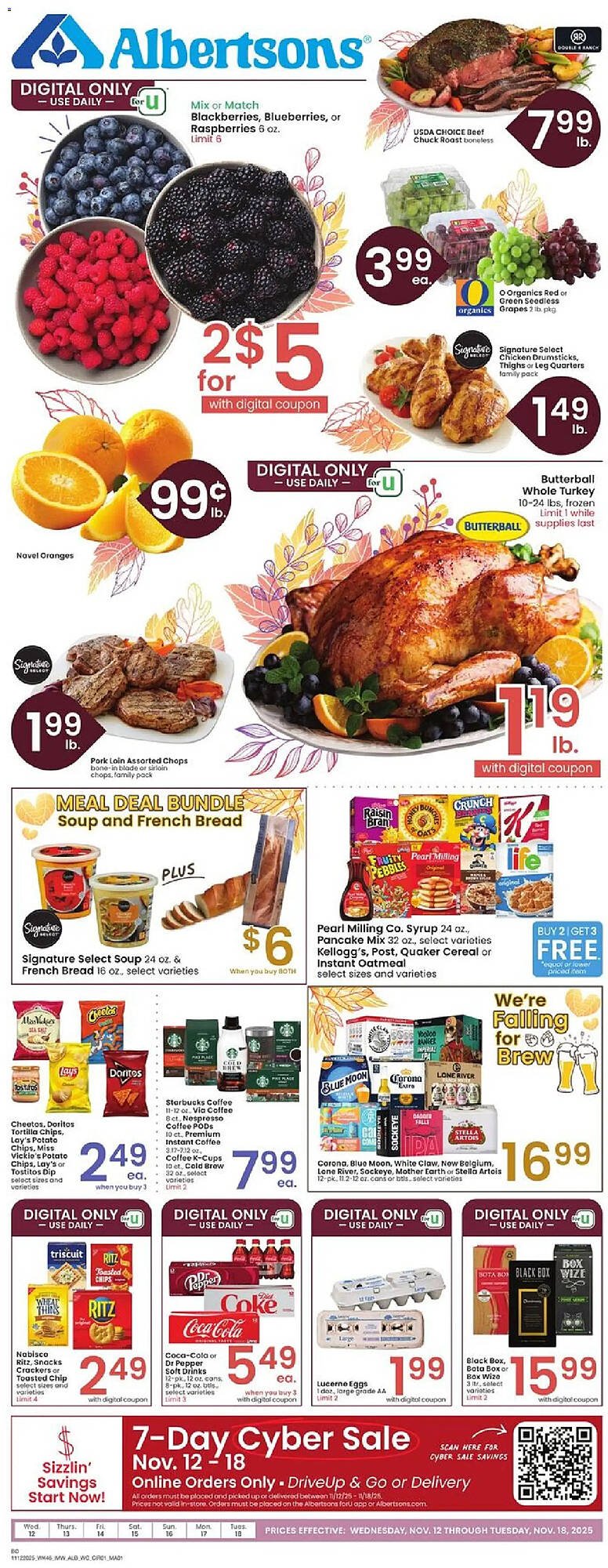 Albertsons weekly ad (2025-11-12 - 2025-11-18) | 1