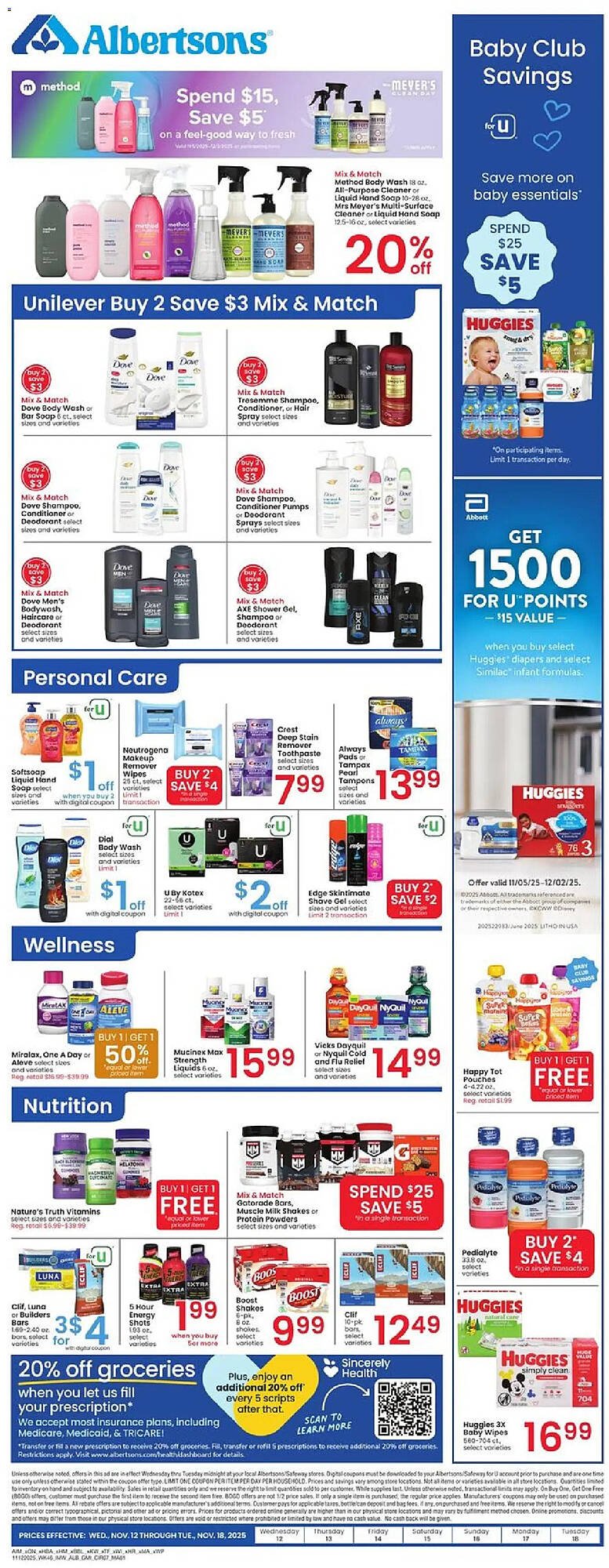 Albertsons weekly ad (2025-11-12 - 2025-11-18) | 7