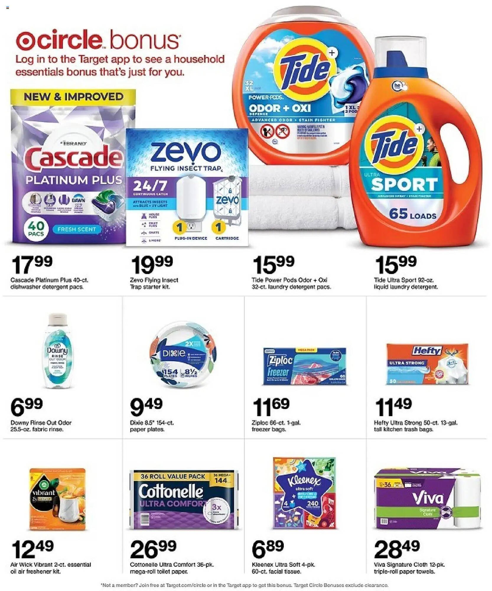 Target weekly ad
