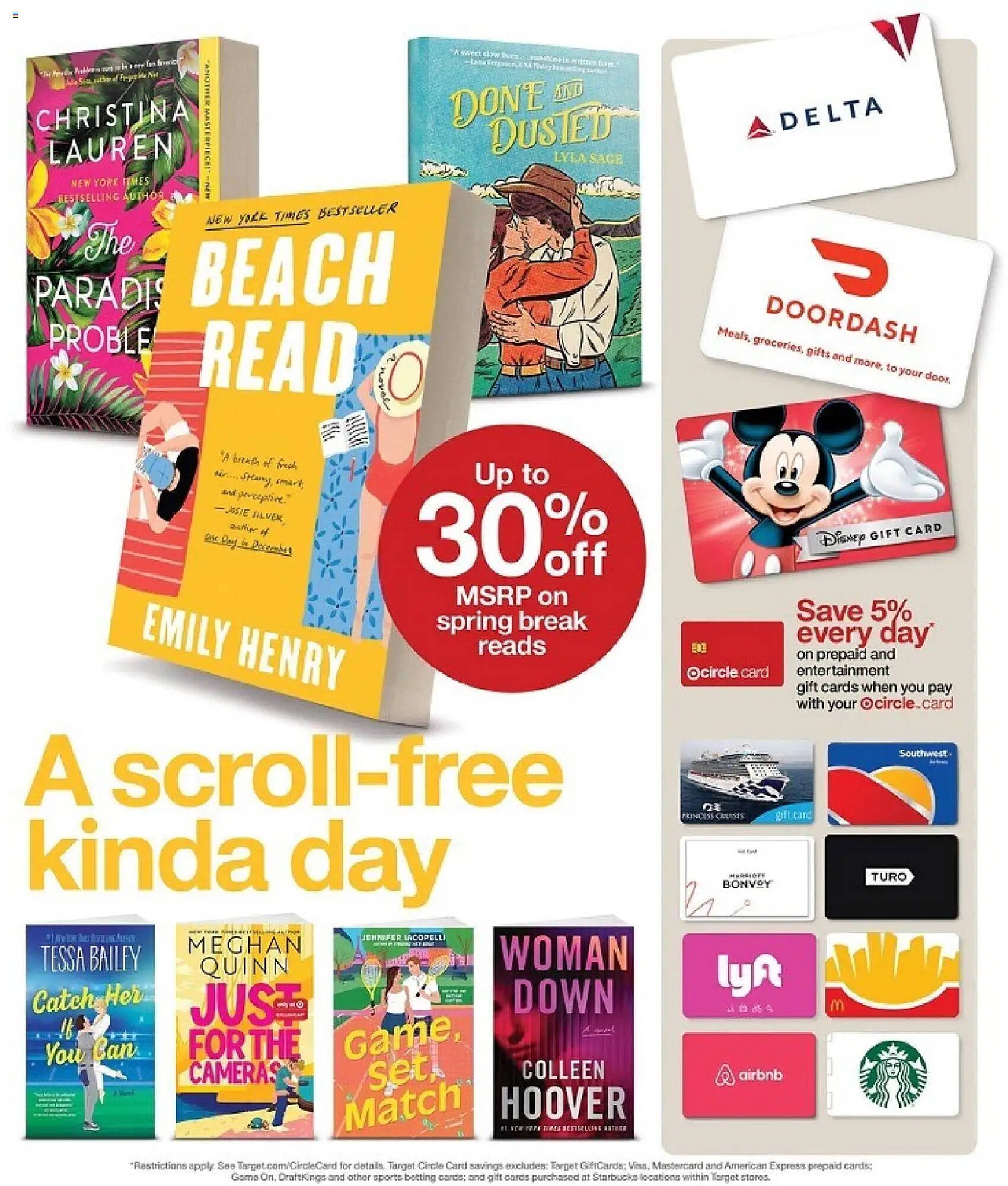 Target weekly ad
