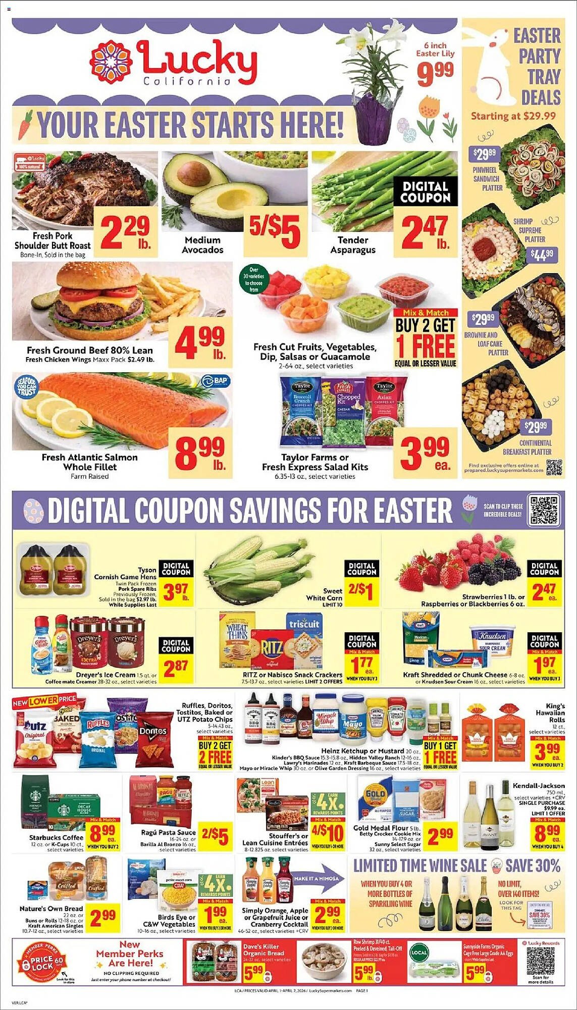 Lucky Supermarkets weekly ad
