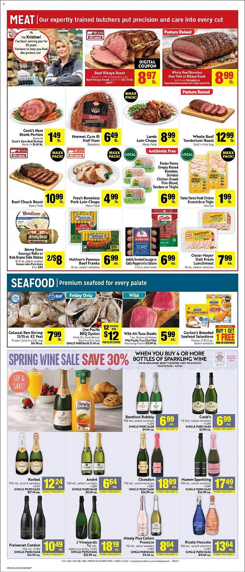 Lucky Supermarkets weekly ad
