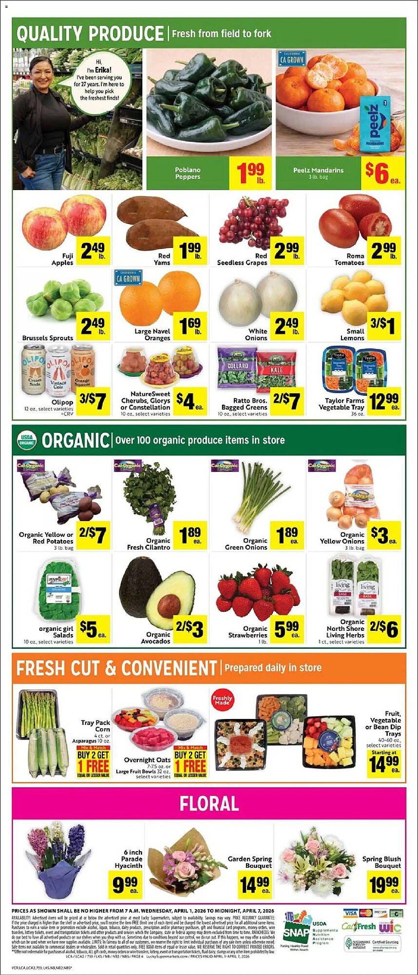 Lucky Supermarkets weekly ad