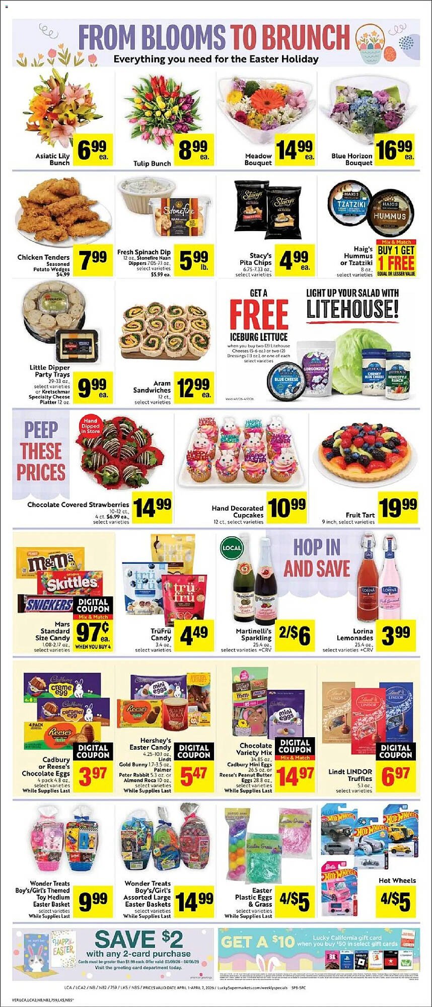 Lucky Supermarkets weekly ad