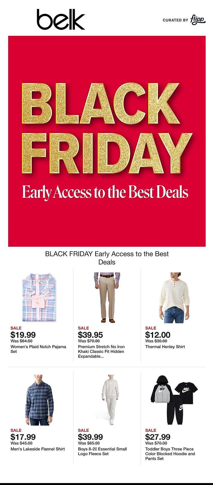 Belk weekly ad