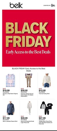 Belk weekly ad
