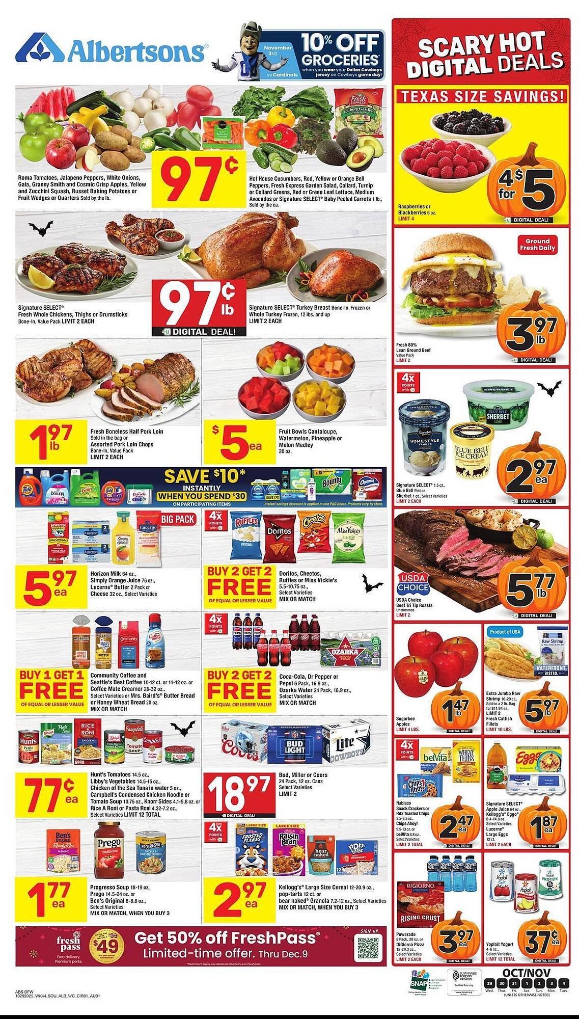 Albertsons weekly ad (2025-10-29 - 2025-11-04) | 3