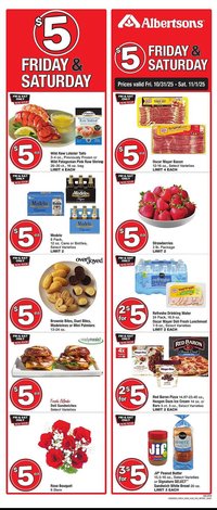 Albertsons weekly ad (2025-10-29 - 2025-11-04)