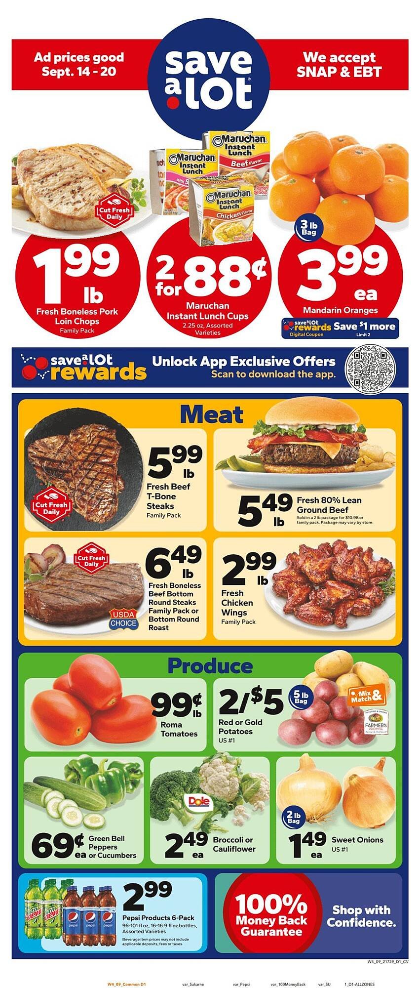 Save a Lot weekly ad (2025-09-14 - 2025-09-20) | 1