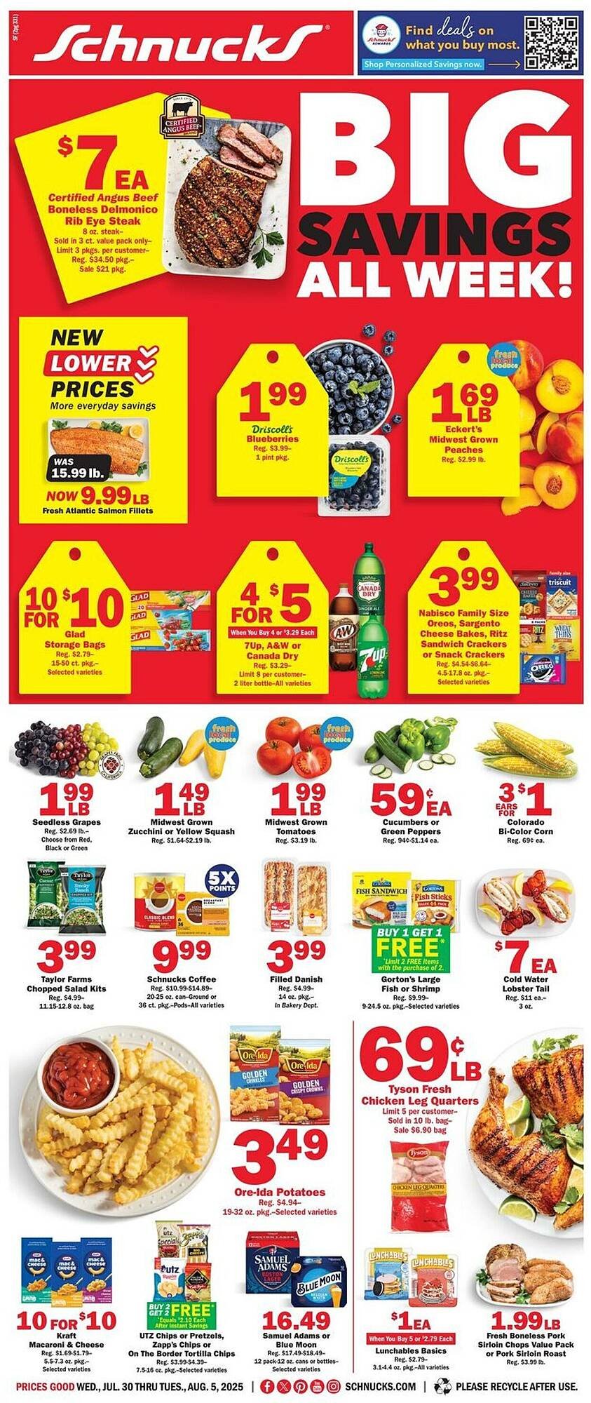 Schnucks Weekly Ad (2025-07-30 - 2025-08-05) | 1