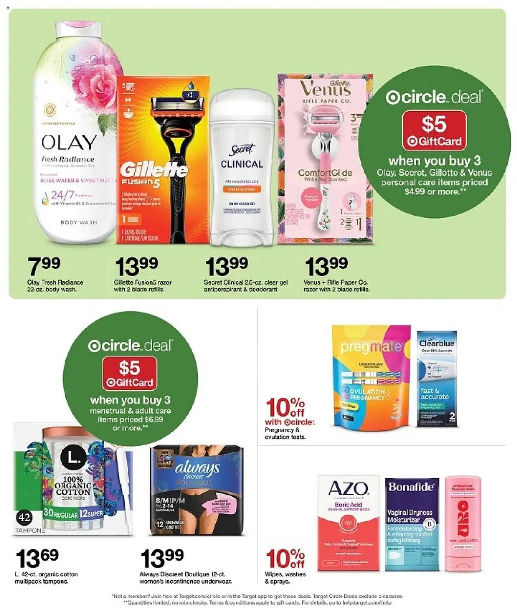 Target weekly ad