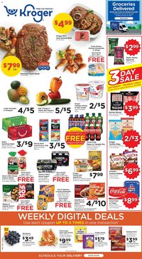 Kroger weekly ad