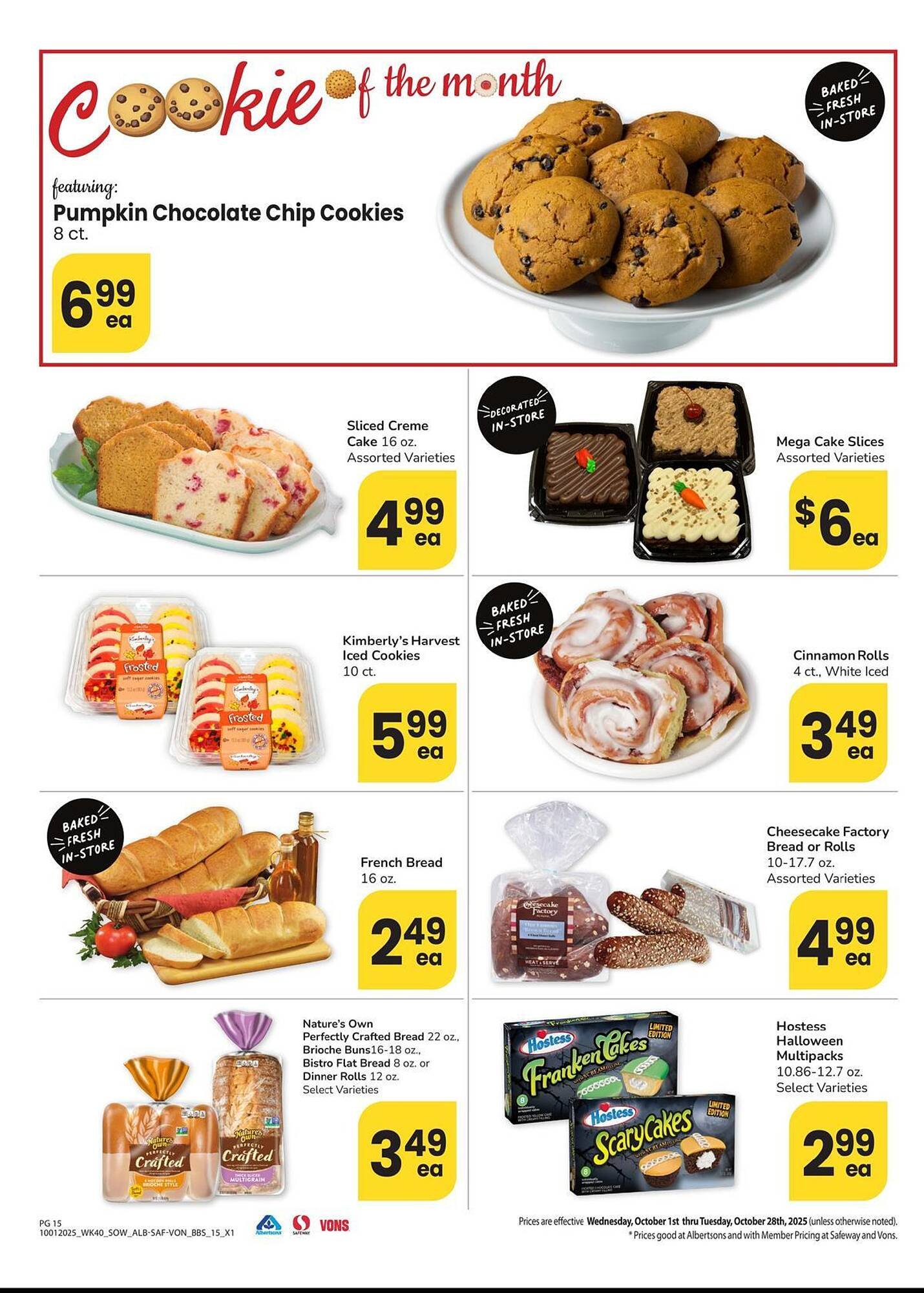 Safeway weekly ad (2025-10-01 - 2025-10-28) | 15