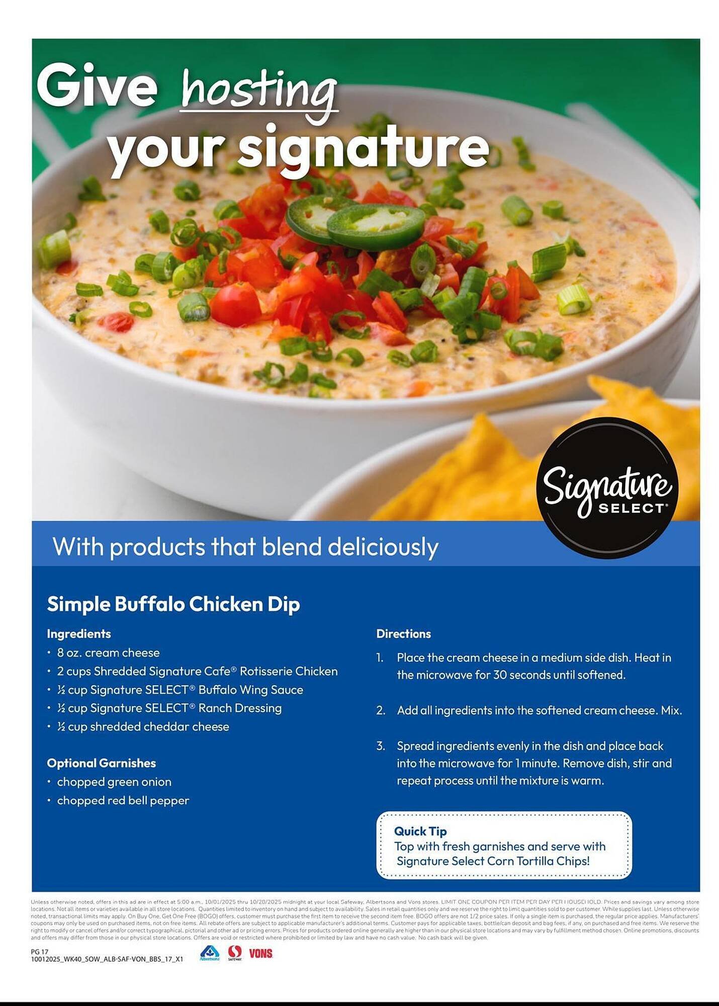 Safeway weekly ad (2025-10-01 - 2025-10-28) | 17