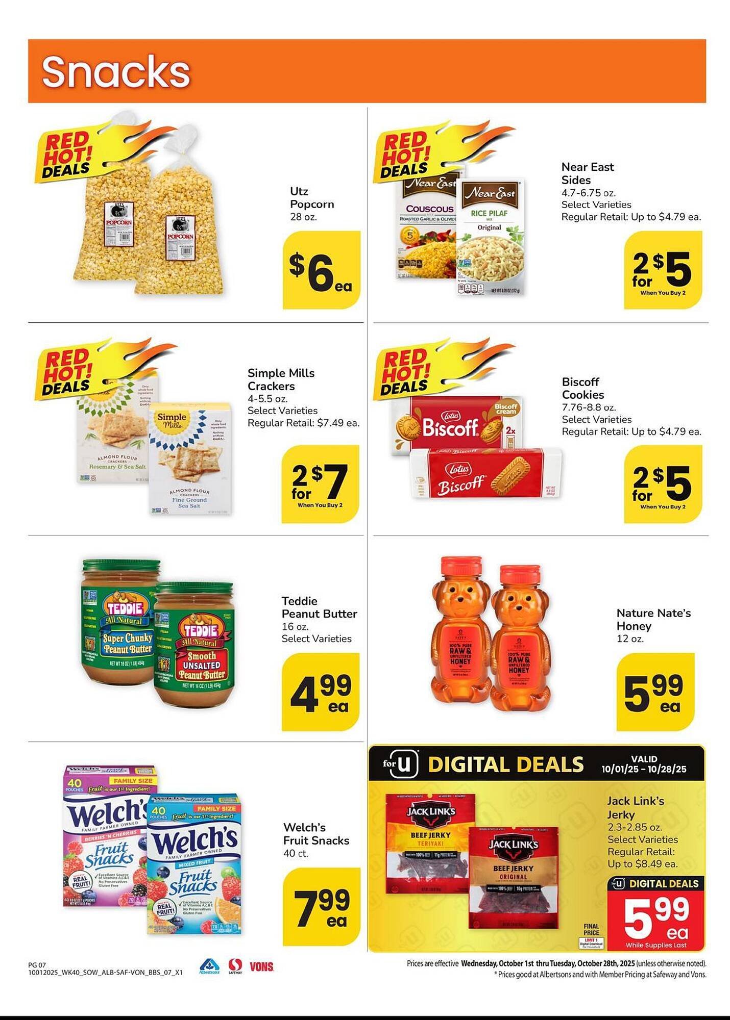 Safeway weekly ad (2025-10-01 - 2025-10-28) | 7