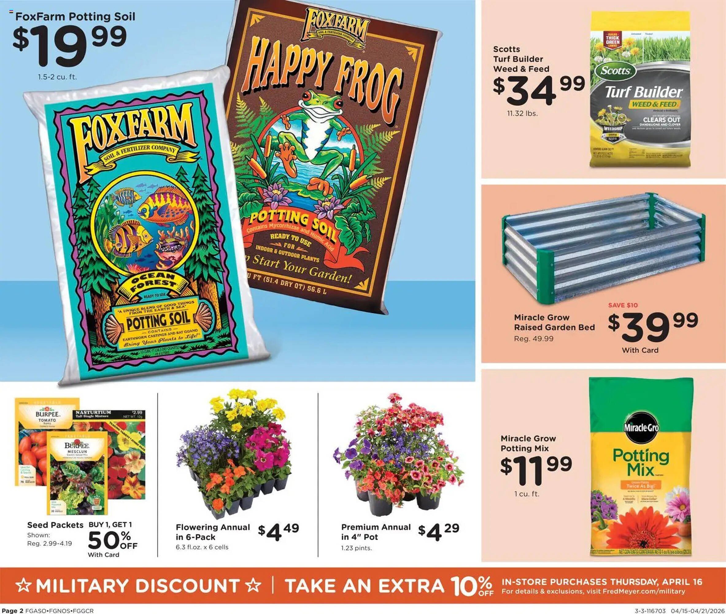 Fred Meyer weekly ad