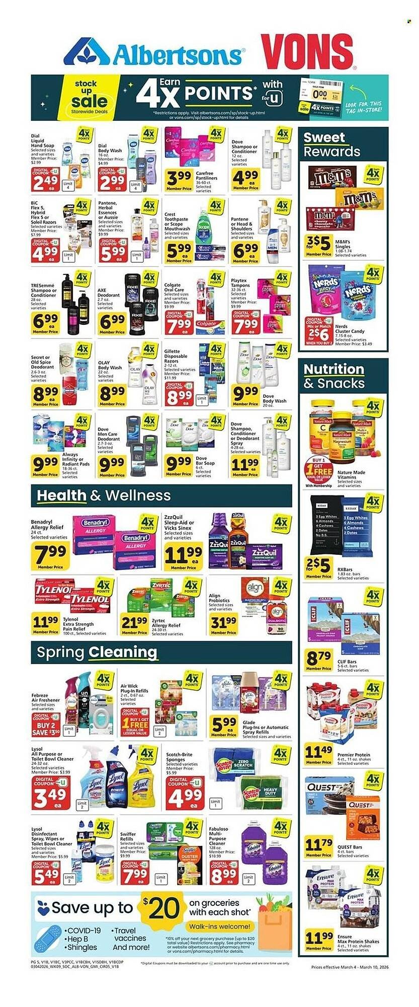 Vons weekly ad