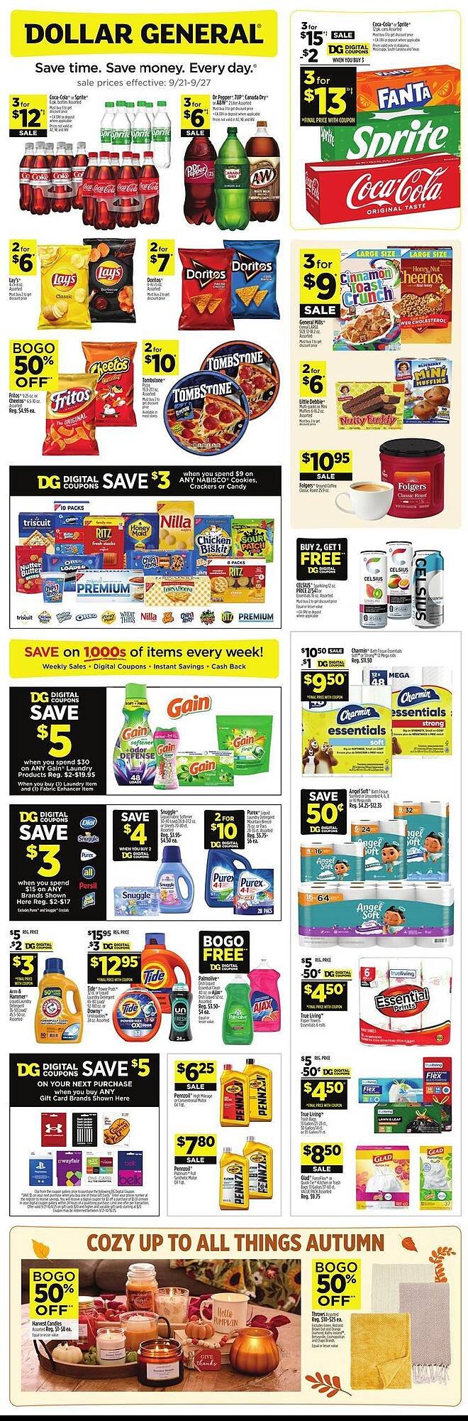 Dollar General weekly ad (2025-09-21 - 2025-09-27) | 1