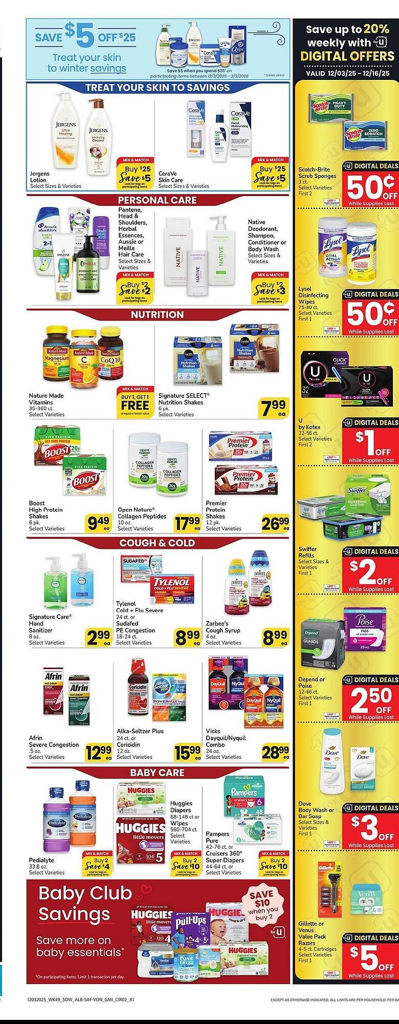 Safeway weekly ad