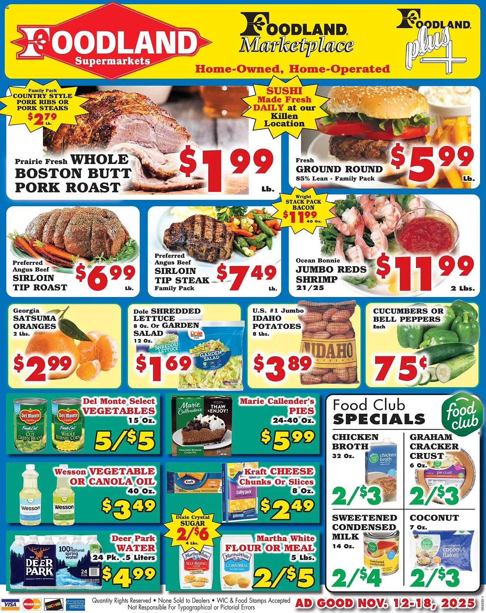 Foodland weekly ad (2025-11-12 - 2025-11-19) | 1