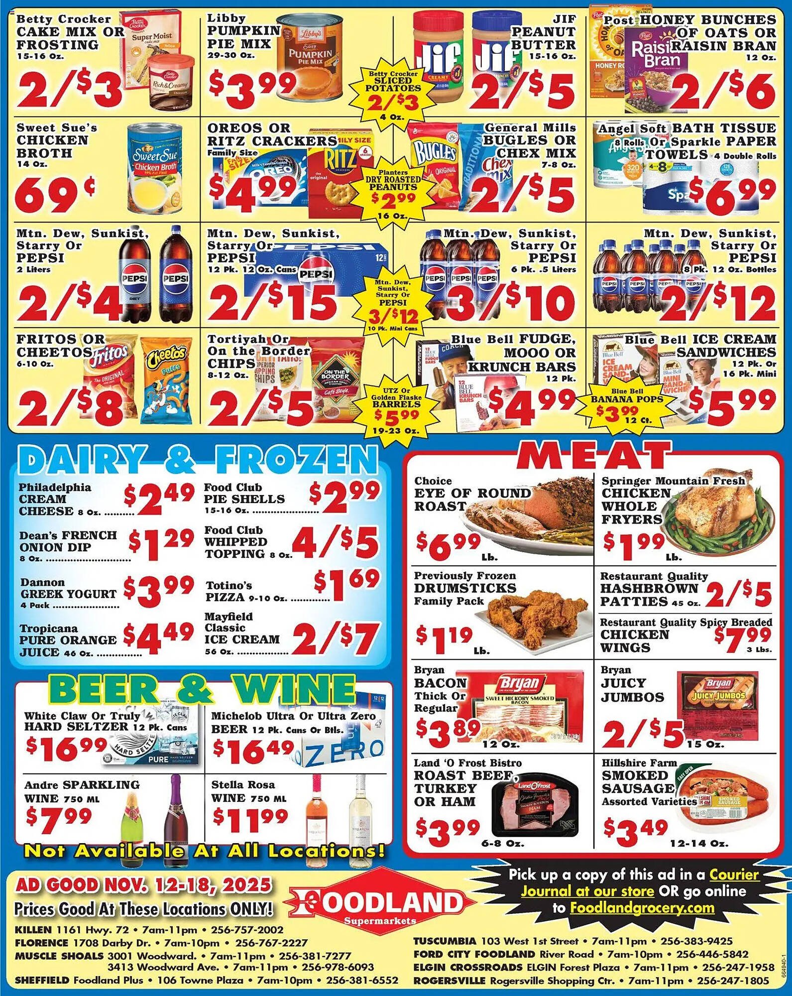 Foodland weekly ad (2025-11-12 - 2025-11-19) | 2