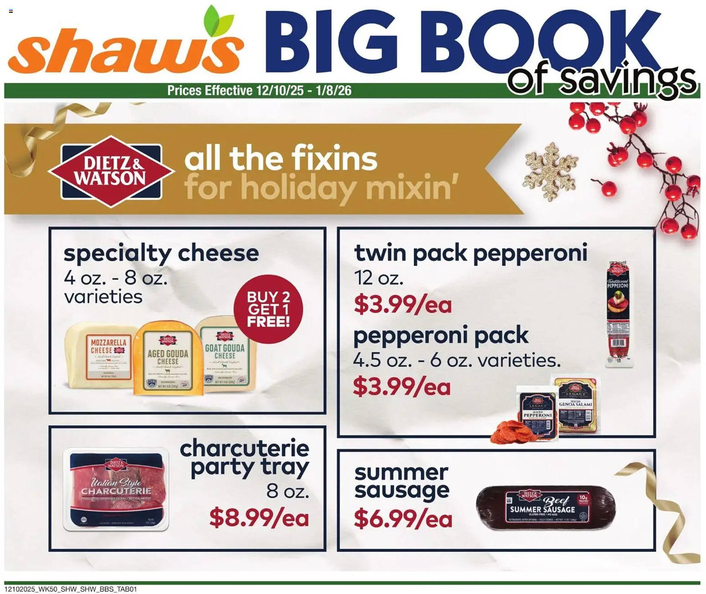 Shaw&#039;s flyer