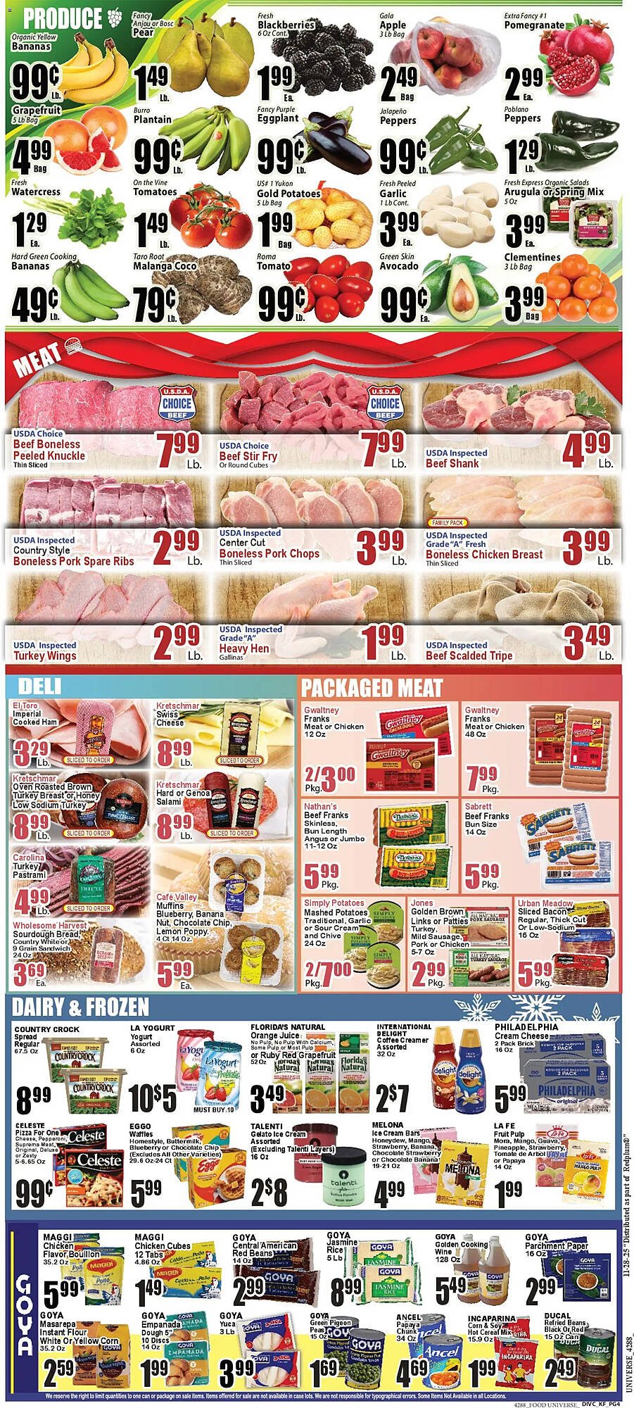 Food Universe circular