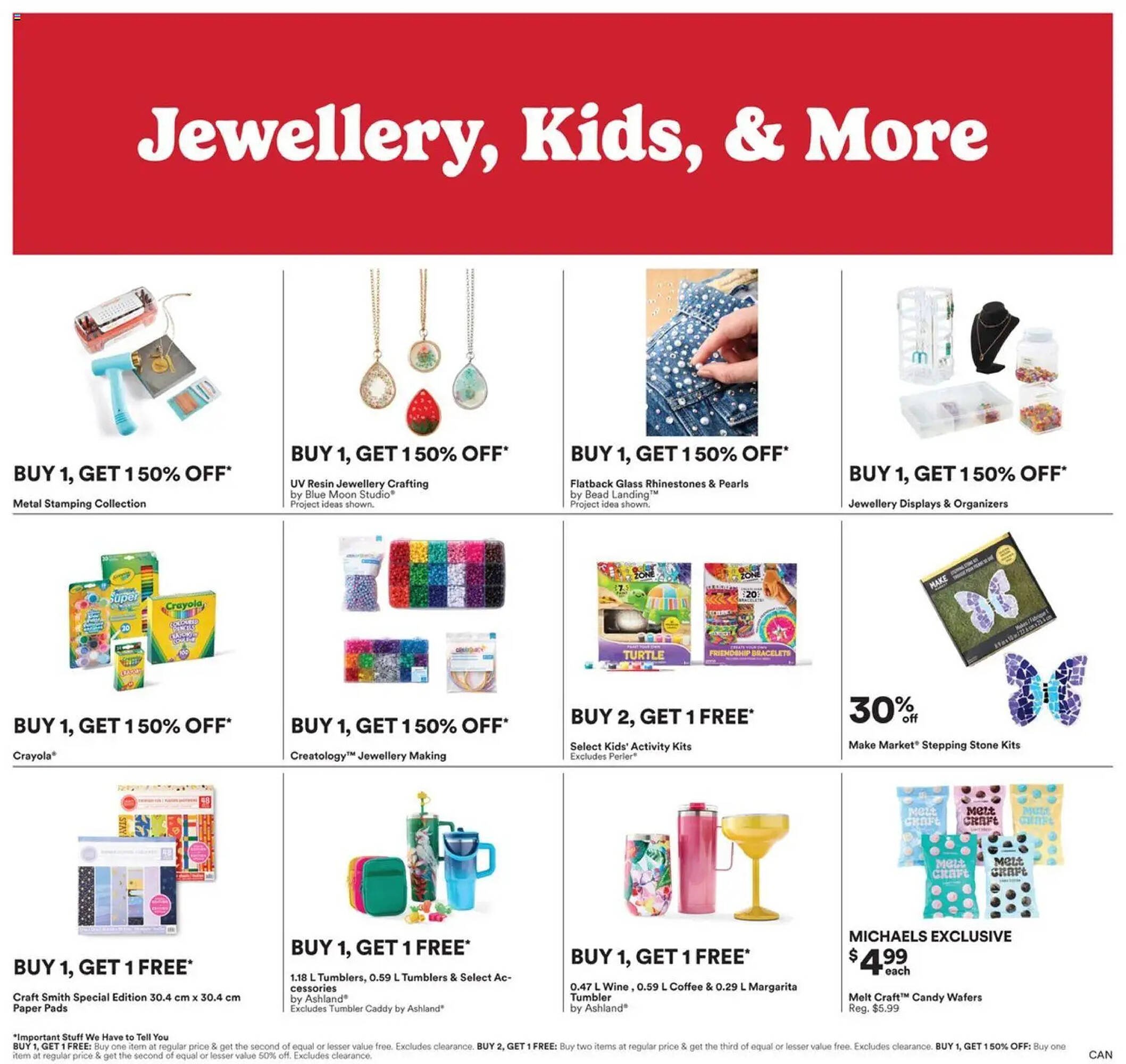 Michaels weekly ad